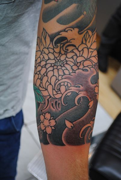  I've been working on extending more traditional Japanese tattoos